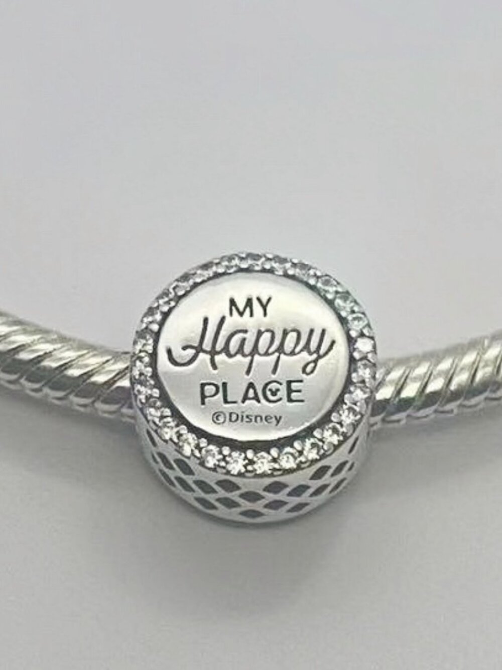 Pandora Disney Parks Castle Rainbow Charm My Happy Place Silver s925 ALE - Picture 2 of 3